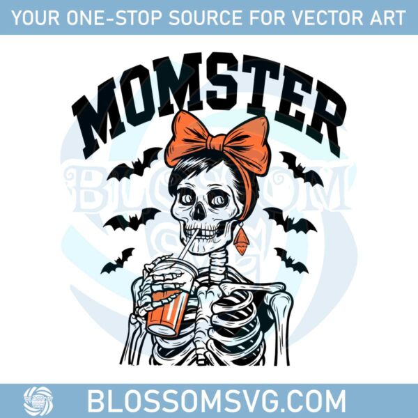 momster-skeleton-mom-halloween-coffee-svg