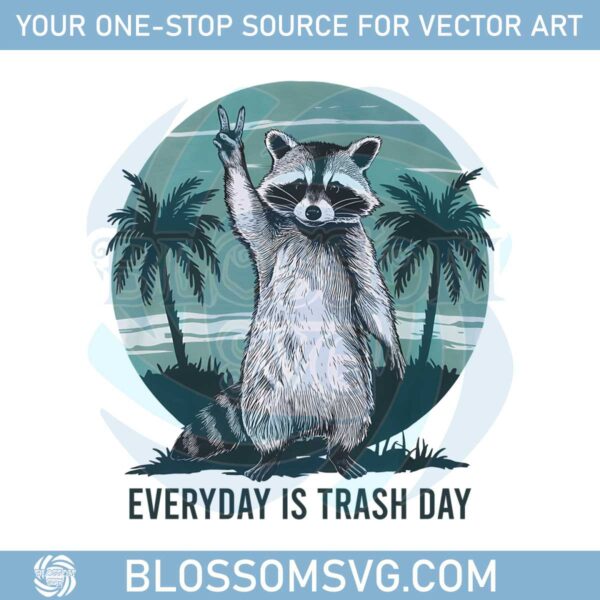 everyday-is-trash-day-raccoon-png