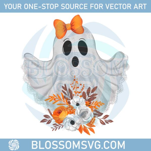 halloween-lace-ghost-spooky-coquette-orange-bow-png