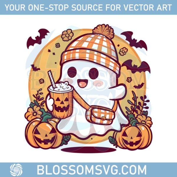 boo-jee-halloween-ghost-pumpkin-spice-png