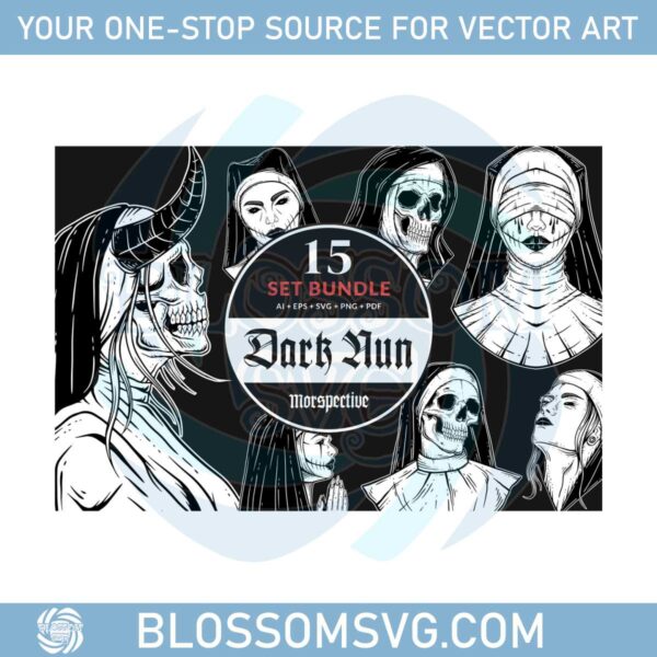 15-bundle-dark-nun-prayer-girl-skull-png