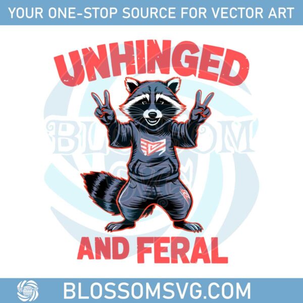 retro-raccoon-meme-unhinged-and-feral-svg