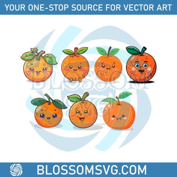 little-cutie-orange-svg-bundle