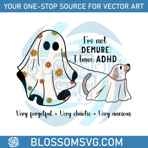 very-demure-very-cutesy-halloween-cute-ghost-with-dog-svg