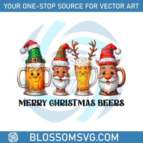 christmas-drinking-merry-christmas-santa-beer-png