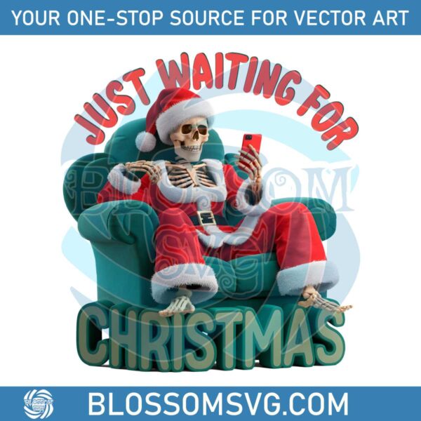 just-waiting-for-christmas-funny-skeleton-santa-claus-png