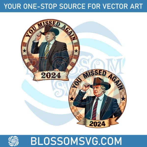 retro-western-trump-you-missed-funny-trump-2024-png-bundle