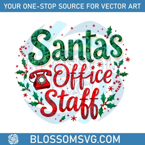 santas-favorite-office-staff-christmas-wrapping-paper-png