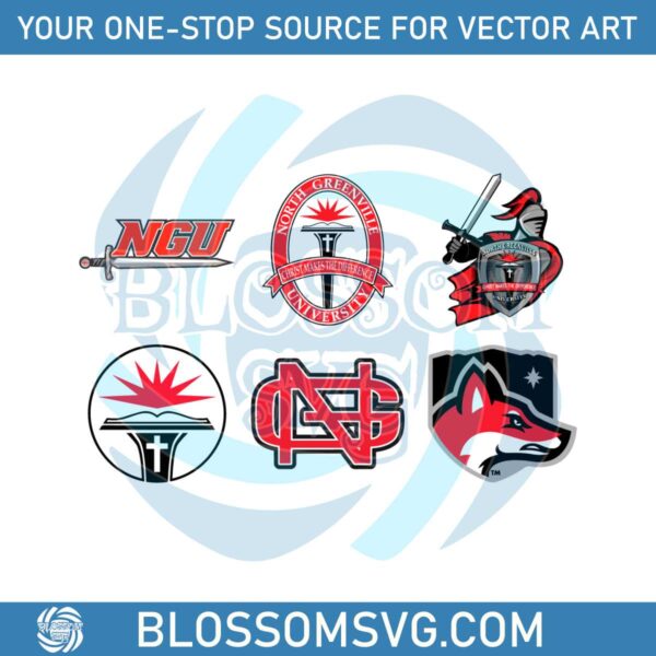 north-greenville-university-logo-svg-bundle