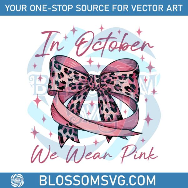 leopard-bow-in-october-we-wear-pink-png