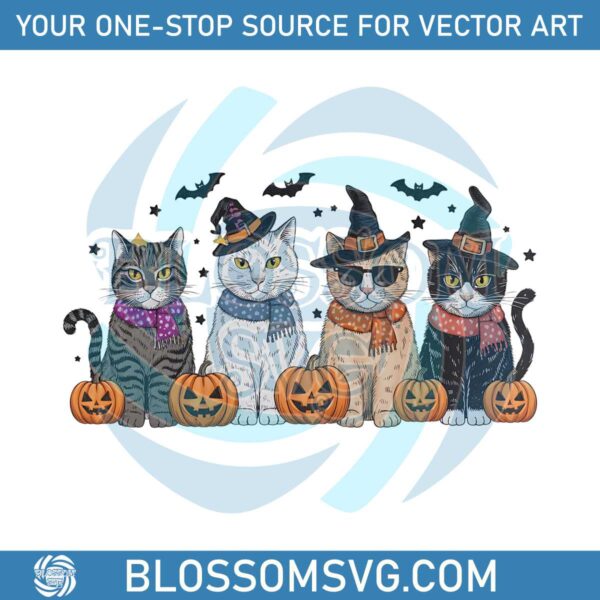 witchy-cats-halloween-pumpkin-png