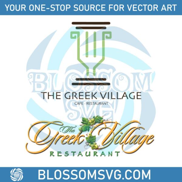 the-greek-village-logo-svg-png