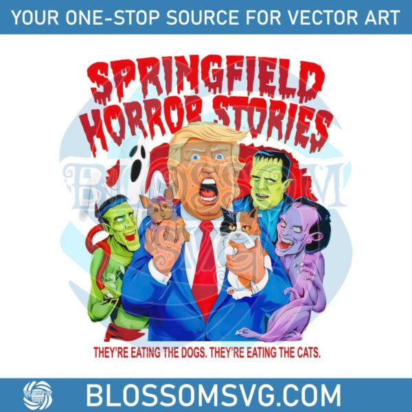 springfield-horror-stories-trump-theyre-eating-the-dogs-and-the-cats-png