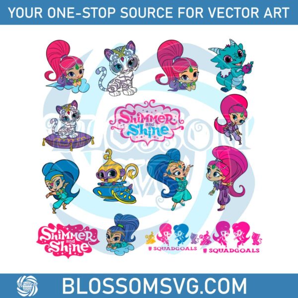 shimmer-and-shine-squad-goal-cartoon-character-svg-bundle