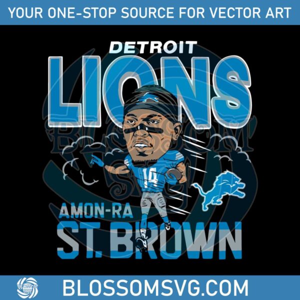 detroit-lions-amon-ra-st-brown-football-player-svg