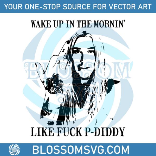 wake-up-in-the-mornin-kesha-like-fuck-p-diddy-svg-silhouette