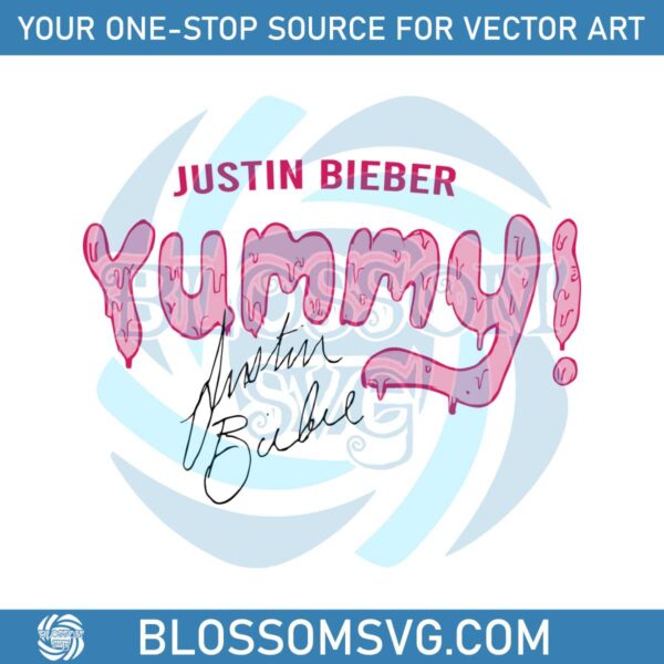 justin-bieber-yummy-signature-svg