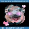 coquette-moo-deng-love-baby-hippo-memes-png