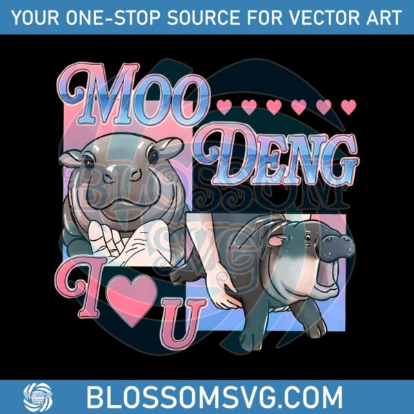 i-love-u-moo-deng-cute-hippo-lover-png