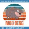 retro-suset-cute-moo-deng-pygmy-hippo-svg