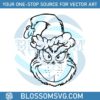 christmas-grinch-head-santa-hat-outline-svg