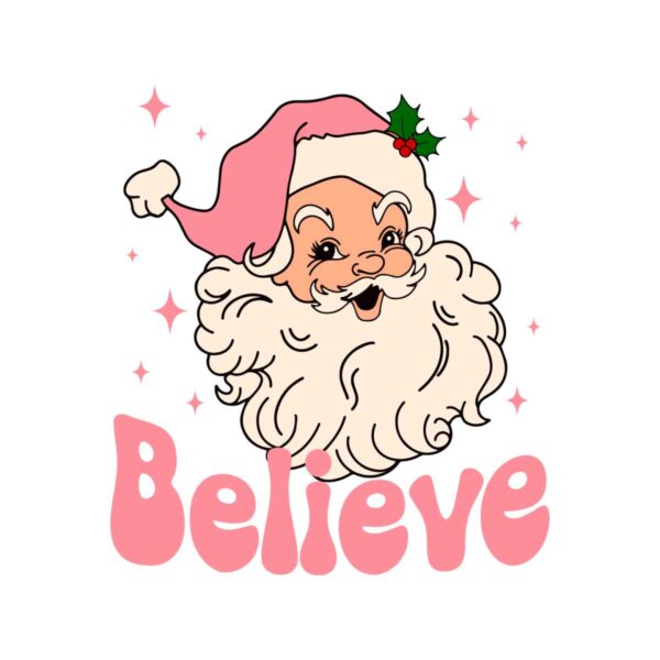 retro-groovy-believe-pink-santa-christmas-svg