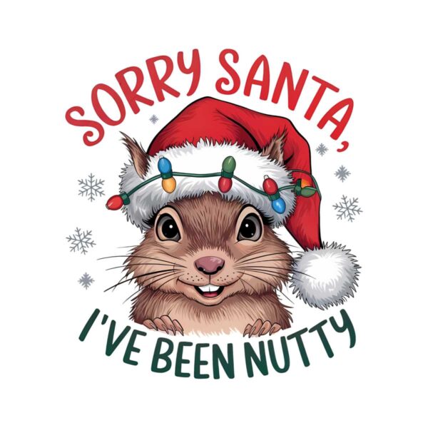 sorry-santa-ive-been-nutty-christmas-feral-santa-hat-png