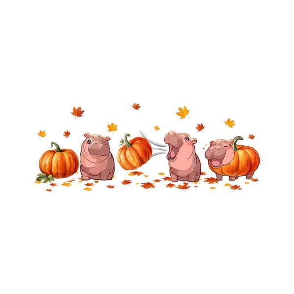 fall-moo-deng-pumkin-autumn-leaves-png