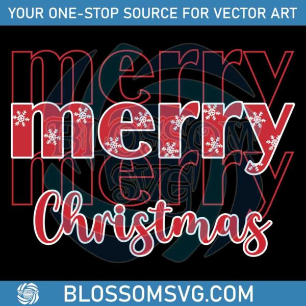 Classic Festive Christmas SVG