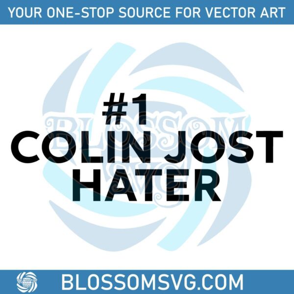 Dislike for Colin Jost in SVG