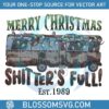 Retro Christmas RV Full Shitters Griswold Design PNG