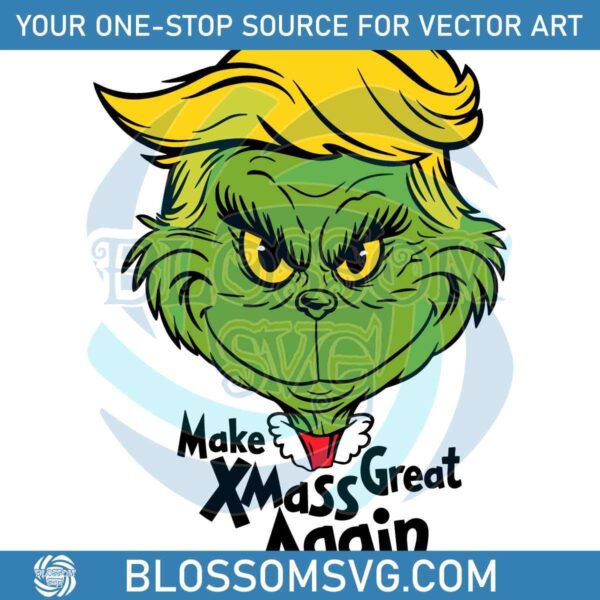 Revamp Xmas with Trump Grinch SVG